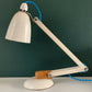 Vintage British White Maclamp Desk Lamp 1970s Office Retro Conran Design