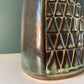 Mid Century Soholm Pottery Blue Green Danish Table Lamp 1960s Retro Scandinavian 1036