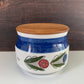 Rorstrand Dalom Swedish Teak Lidded Ceramic Herring Dish Scandinavian Pottery