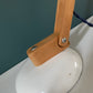 British 1970s White Maclamp Desk Lamp Retro Conran Design
