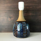 Soholm Pecan Blue Danish Ceramic Table Lamp Vintage 1960s Retro Svend Hermansen