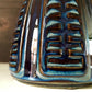 Soholm Blue Ceramic Danish Table Lamp 1960s Retro Scandinavian 1008