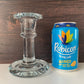Holmegaard Adonis Vintage Danish Clear Glass Candle Holder