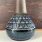 Soholm Pottery Blue Granite Danish Table Lamp Vintage 1960s 3323