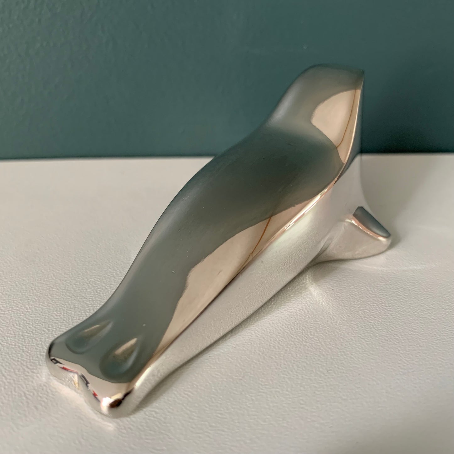 Dansk Designs Boxed Silver Plated Seal Paperweight Danish Swedish Vintage Gifts Presents Office