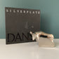 Dansk Designs Boxed Silver Plated Bull Paperweight Danish Swedish Vintage Office Work Gifts Presents