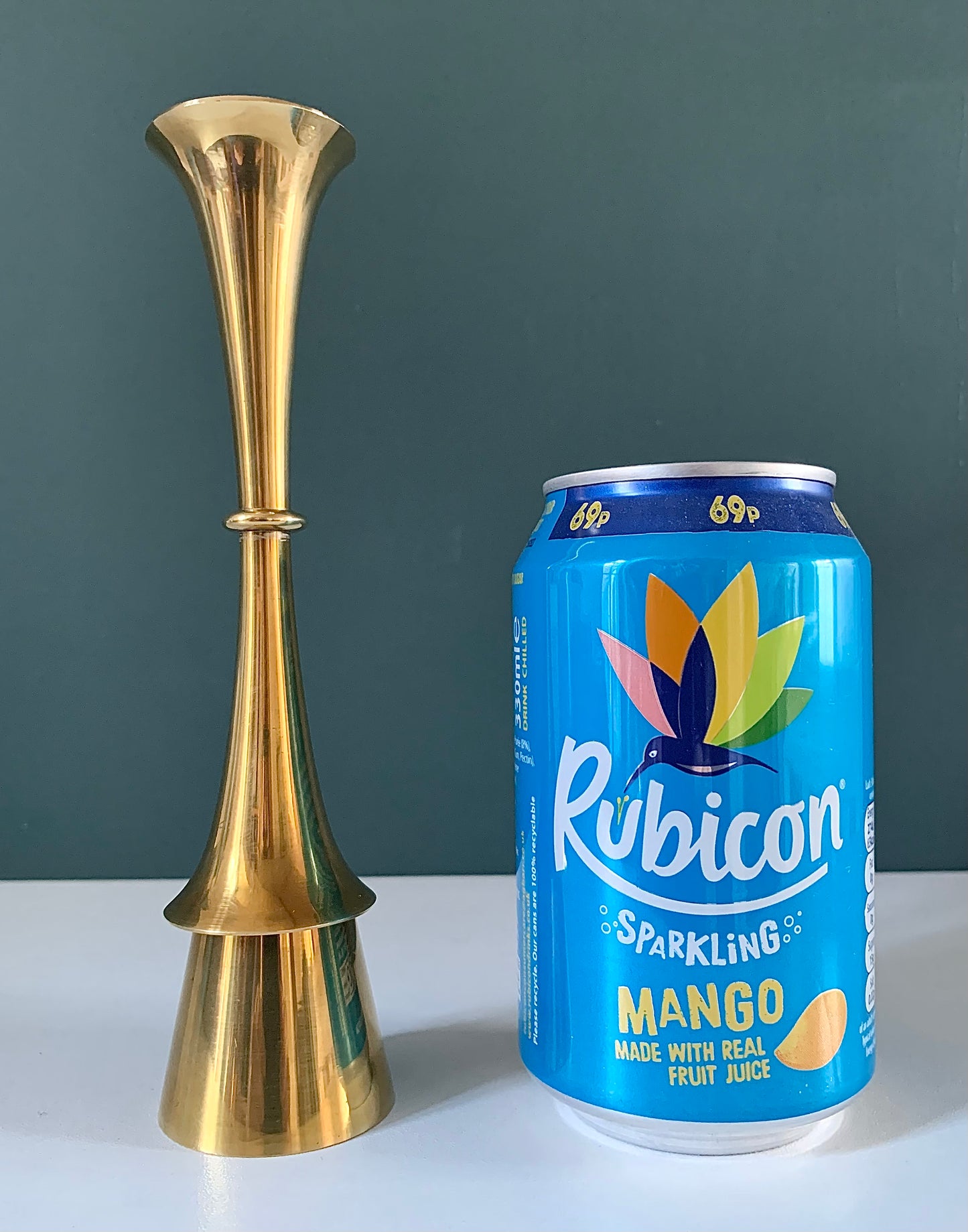 Vintage Danish Brass Candle Sticks Holder Quistgaard Retro 1950s 1960s Scandinavian