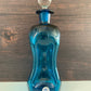 Holmegaard Danish Kluk Glug Teal Blue Glass Bottle Gifts Turquoise