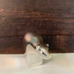 Boxed Dansk Designs Silver Polar Bear Paperweight With Velvet Pouch