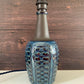 Soholm Pottery Blue Danish Table Lamp Vintage 1960s Retro 3329