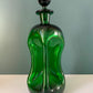 Vintage Holmegaard Danish Kluk Green Glass Decanter Glug Bottle Carafe Gifts