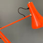 Vintage Orange Anglepoise Desk Office Lamp 1970s 1980s British Design