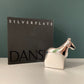 Vintage Dansk Silver Horse Paperweight Boxed Danish Designs Gifts