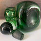 Vintage Holmegaard Danish Kluk Green Glass Decanter Glug Bottle Carafe Gifts