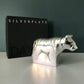 Boxed Dansk Designs Tiger Silver Paperweight Boxed Danish Swedish Gifts Presents Retro