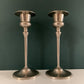 Antique/Vintage English Silver Candle Sticks British Victorian