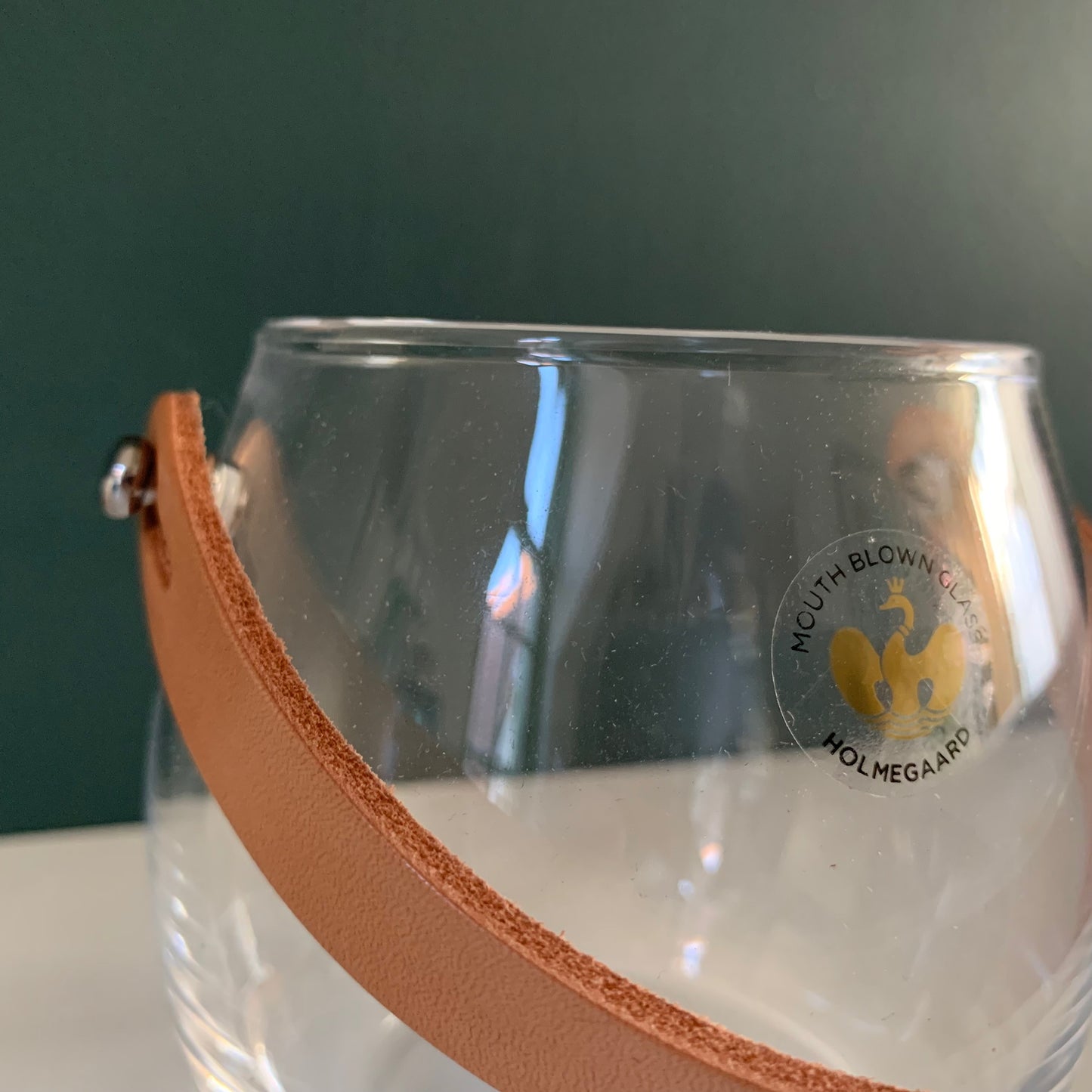 Holmegaard Danish Design With Light Glass Dish