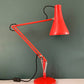 Vintage Orange Anglepoise Desk Office Lamp 1960s 1970s British Design