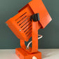 Vintage Danish Finnerup Orange Spot Light Ceiling Wall Lamp Industrial Design