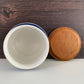 Rorstrand Dalom Swedish Teak Lidded Ceramic Herring Dish Scandinavian Pottery
