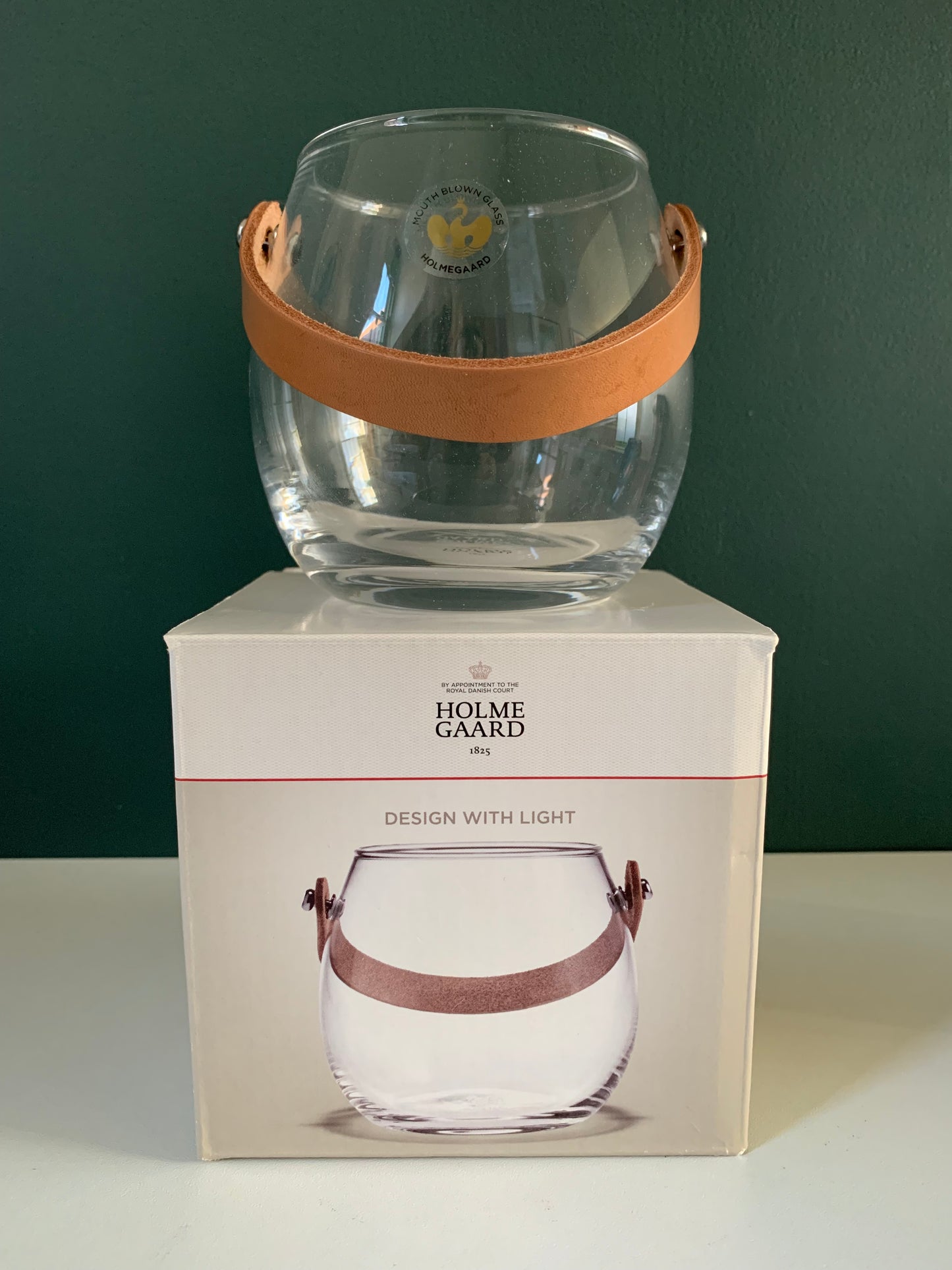 Holmegaard Danish Design With Light Glass Dish