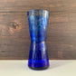 Alsterfors Swedish Blue Glass Vase 1960s 1970s Vintage Retro Scandinavian