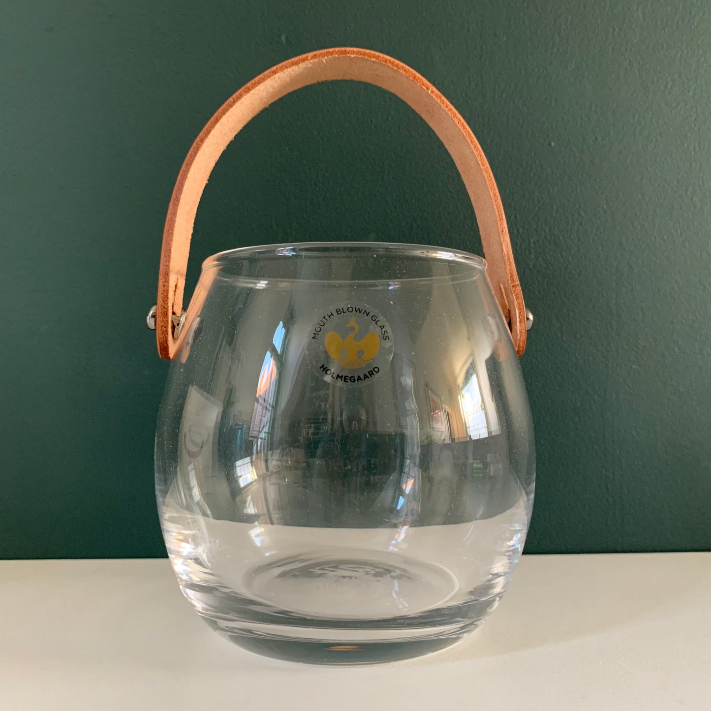 Holmegaard Danish Design With Light Glass Dish