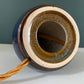 Soholm Pottery Blue Granite Danish Table Lamp Vintage 1960s 3323