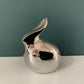 Dansk Silver Bunny Rabbit Paperweight Boxed Danish Designs Gifts Office Work Job Presents Retro