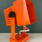 Vintage Danish Finnerup Orange Spot Light Ceiling Wall Lamp Industrial Design