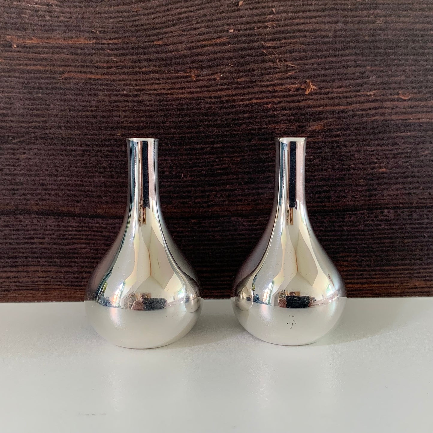 Dansk Designs Quistgaard Silver Onion Candle Holders Danish