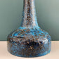 Mid Century Sejer Pottery Danish Blue Ceramic Table Lamp