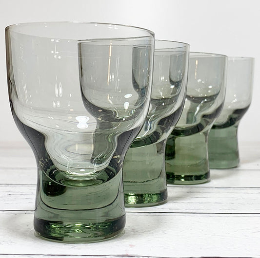 Vintage Holmegaard Canada Cocktail Shot Glasses Danish Modern Design Scandinavian Mens Gifts Presents