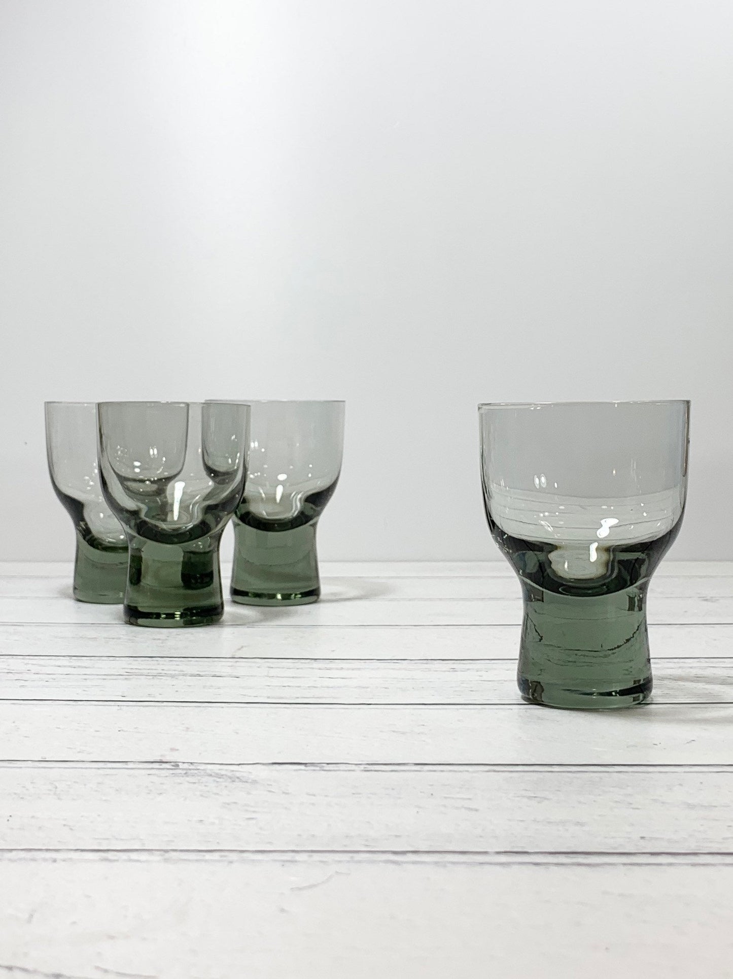 Vintage Holmegaard Canada Cocktail Shot Glasses Danish Modern Design Scandinavian Mens Gifts Presents