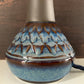 Soholm Pottery Blue Granite Danish Table Lamp Vintage 1960s 3323