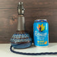 Soholm Pottery Blue Granite Danish Table Lamp Vintage 1960s 3323