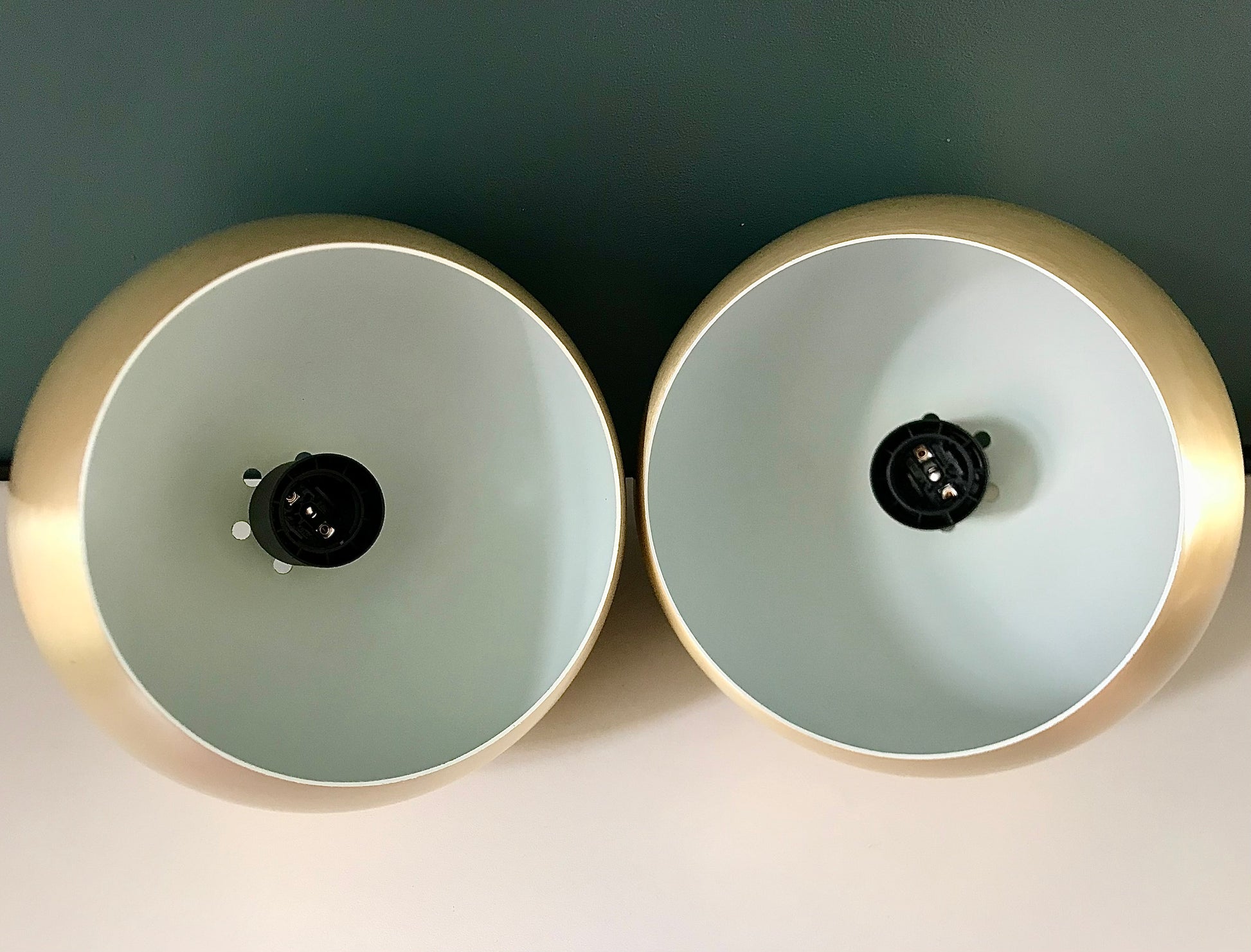 Frandsen Ball Gold Danish Pendant Lamp Retro Ceiling Light