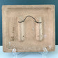 Soholm Pottery Danish Ceramic Wall Relief Turquoise Retro Vintage 1960s 1970s
