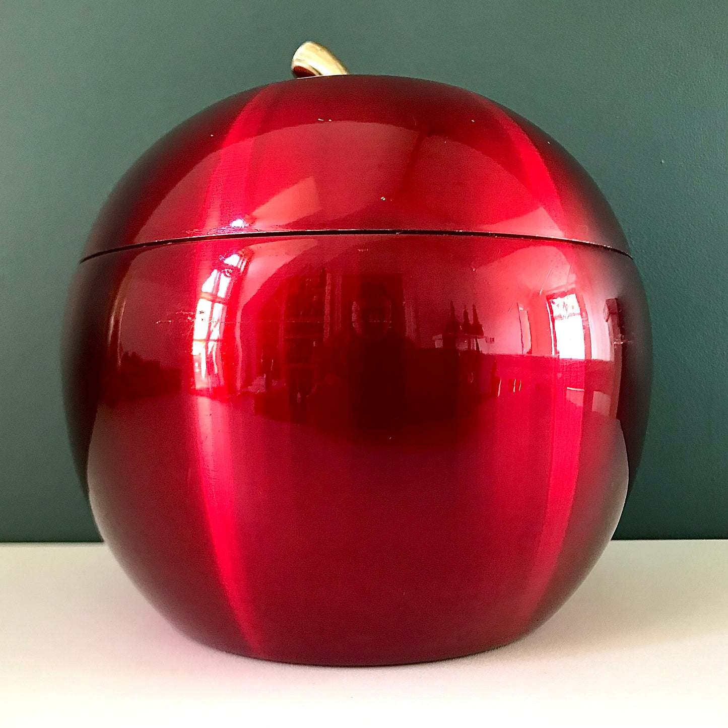Daydream Australia Candy Apple Red Ice Bucket Kitsch 1960s Vintage Retro Barware Atomic Mens Fathers Gifts Presents