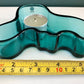 Boxed Iittala Alvar Aalto Savoy Petrol Blue Glass Dish 136mm Scandinavian Iconic Design