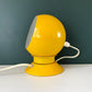 Danish Frandsen Yellow Ball Table Lamp 1970s Retro Light Atomic Era