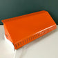 Danish Orange Wall Lamp Sconce Retro 1970s 1980s Scandinavian Light Industrial Style