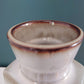 Soholm Pottery Ivory Danish Ceramic Vase Vintage 1960s Retro Scandinavian
