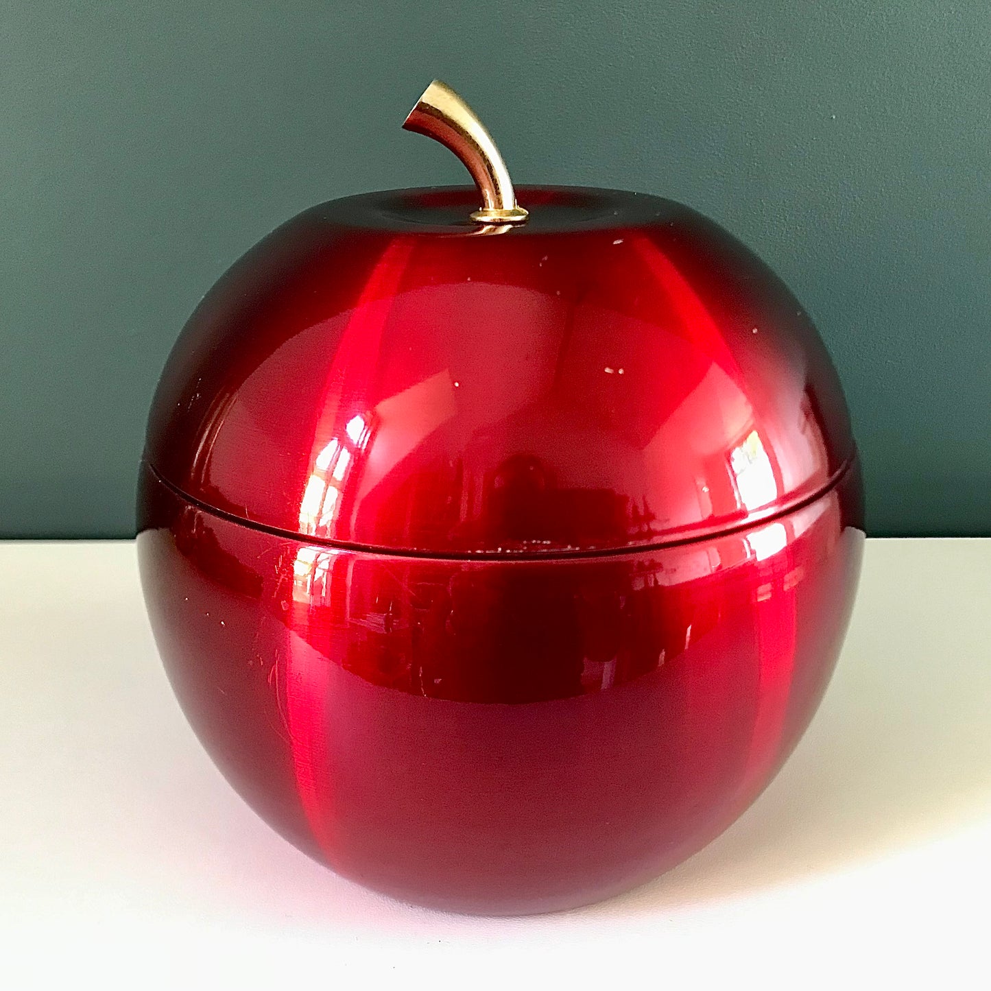 Daydream Australia Candy Apple Red Ice Bucket Kitsch 1960s Vintage Retro Barware Atomic Mens Fathers Gifts Presents