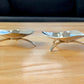 Cohr Atla Vintage Danish Silver Candle Holders Denmark 1950s