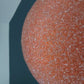 Rotaflex Christals 1960s Orange Pendant Lamp Glitter Ceiling Light British Plastic Fantastic