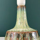 Soholm Green Yellow Danish Ceramic Table Lamp Scandinavian 3066
