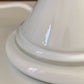Vintage Holmegaard Royal Copenhagen Carine Danish White Glass Table Lamp