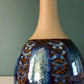 Soholm Pecan Blue Danish Ceramic Table Lamp Vintage 1960s Retro Svend Hermansen