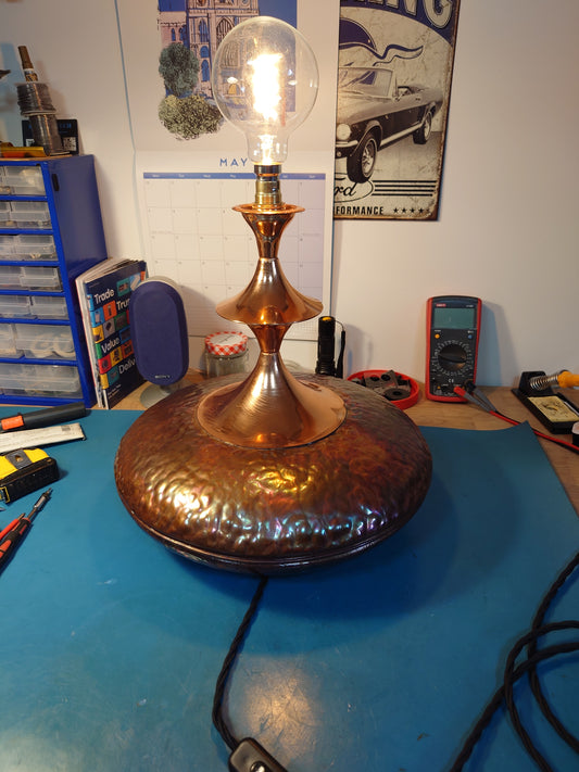 Custom Order 2 X Copper Lamps